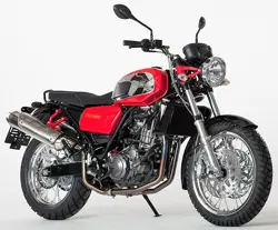 Jawa 660 Vintage Front 3-Quarter