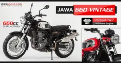 Jawa 660 Vintage Quick Facts