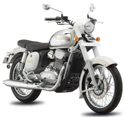 Jawa Grey Front 3-Quarter