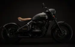 Jawa Perak Bobber Side View