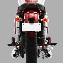 Jawa Standard Rear View