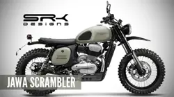 Jawa Scrambler 300 Rendering by SRK Designs