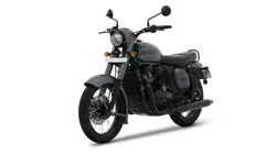 Jawa Midnight Grey Front 3-Quarter View