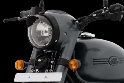 Jawa Midnight Grey Headlight