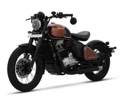 Jawa 42 Bobber Mystic Copper Front 3-Quarter View