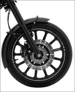 Jawa 42 Ver 2.1 All Star Black Front Disc Brake