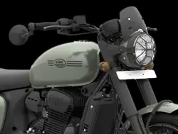 Jawa 42 Ver 2.1 Cosmic Carbon Headlight