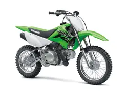 Kawasaki KLX110 Front 3-Quarter
