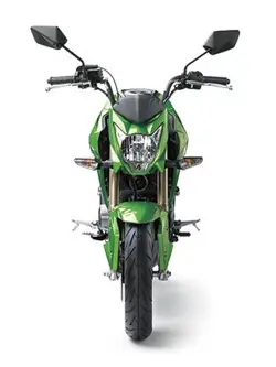 Kawasaki Z125 Pro Front View