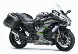 Kawasaki Ninja H2 SX SE+ Front 3-Quarter