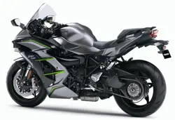 Kawasaki Ninja H2 SX SE+ Rear 3-Quarter