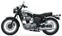 Kawasaki Meguro K3 Side View