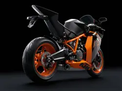 KTM 1190 RC8 R Rear 3-Quarter View