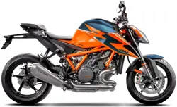 KTM 1290 Super Duke R in Orange Color
