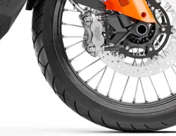 KTM 790 Adventure Closeup Shot