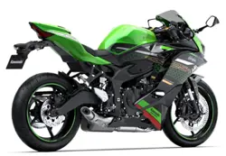 Kawasaki Ninja ZX-25R Rear 3-Quarter View