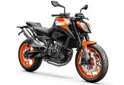KTM Duke 890 Front 3-Quarter View