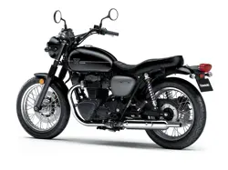 Kawasaki W800 Street Rear 3-Quarter View