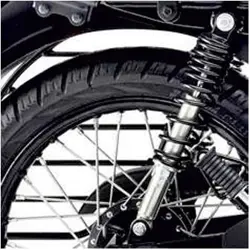 Kawasaki W175 Special Edition Rear Suspension