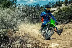 Kawasaki KLX140R F Action Shot 2