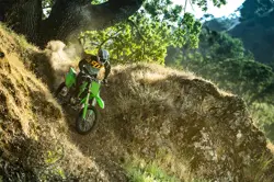 Kawasaki KLX300R Action Shot