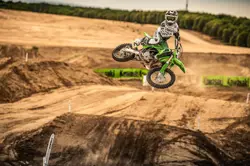 Kawasaki KX85 Action Shot 1