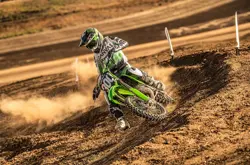 Kawasaki KX85 Action Shot 2