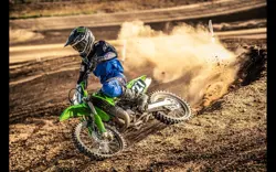 Kawasaki KX112 Action Shot 4