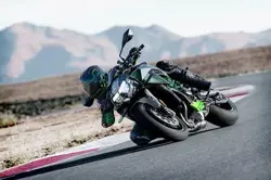 Kawasaki Z H2 SE Action Shot