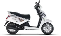 Mahindra Gusto White Shade