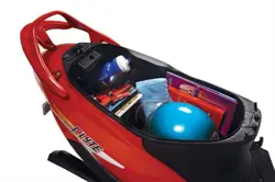 Mahindra Flyte Underseat Storage