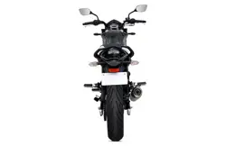 Mahindra Mojo 300 Black Pearl Rear View