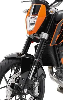 New KTM 690 Duke Close-up Shot