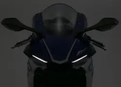 New Yamaha R1 Close-up shot