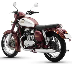 Jawa 300 Rear 3-Quarter View