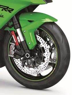 New Kawasaki Ninja ZX-10RR Front Brakes and Suspension