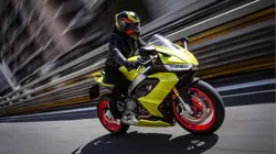 New Aprilia RS 660 Action Shot