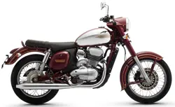 Jawa Maroon Side View