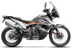 New KTM 790 Adventure in White Color