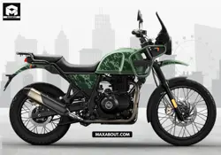 New Royal Enfield Himalayan Pine Green Price in India