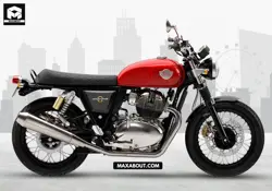 New Royal Enfield Interceptor 650 Canyon Red Price in India