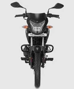 New Hero Glamour Black And Accent Front View