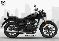 New RE Meteor Stellar Pure Black Custom Price in India