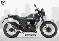 New RE Scram 411 Silver Spirit Price in India