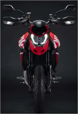 New Ducati Hypermotard 950 RVE Front View
