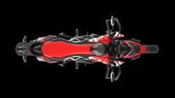 New Ducati Hypermotard 950 RVE Upper View