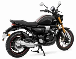 New TVS Ronin DS Rear 3-Quarter View