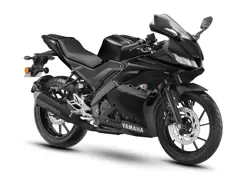 New Yamaha R15S Matte Black Edition Front 3-Quarter View