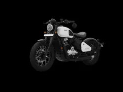 New Jawa 42 Bobber in Moonstone White Colour
