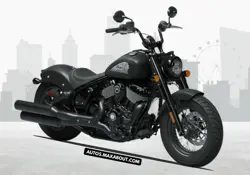 New Indian Chief Bobber Dark Horse Price in India